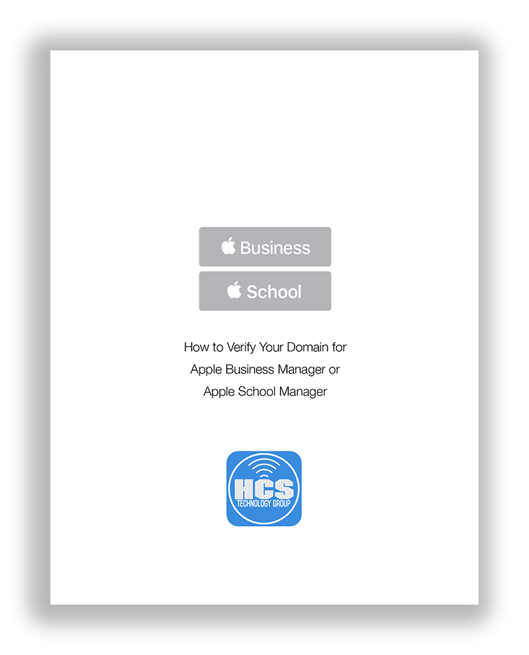 How to Verify Your Domain for Apple Business Manager or Apple School Manager