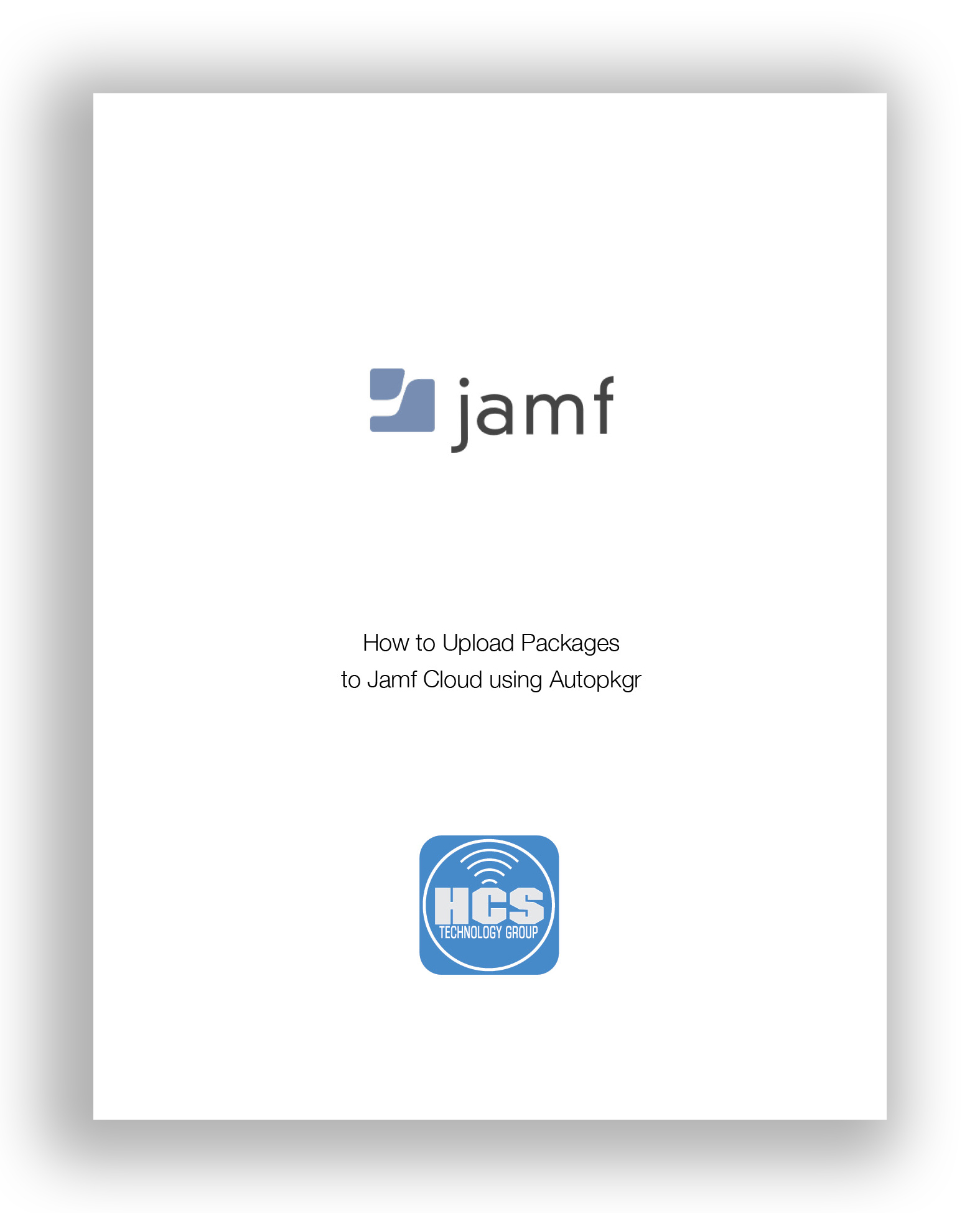 How to Upload Packages to Jamf Cloud using Autopkgr