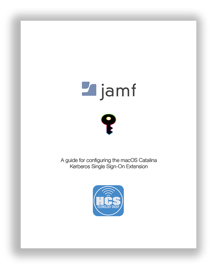 A Guide for Configuring the macOS Catalina Kerberos Single Sign-On Extension
