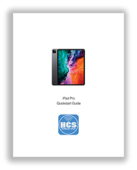 iPad Pro Quickstart Guide