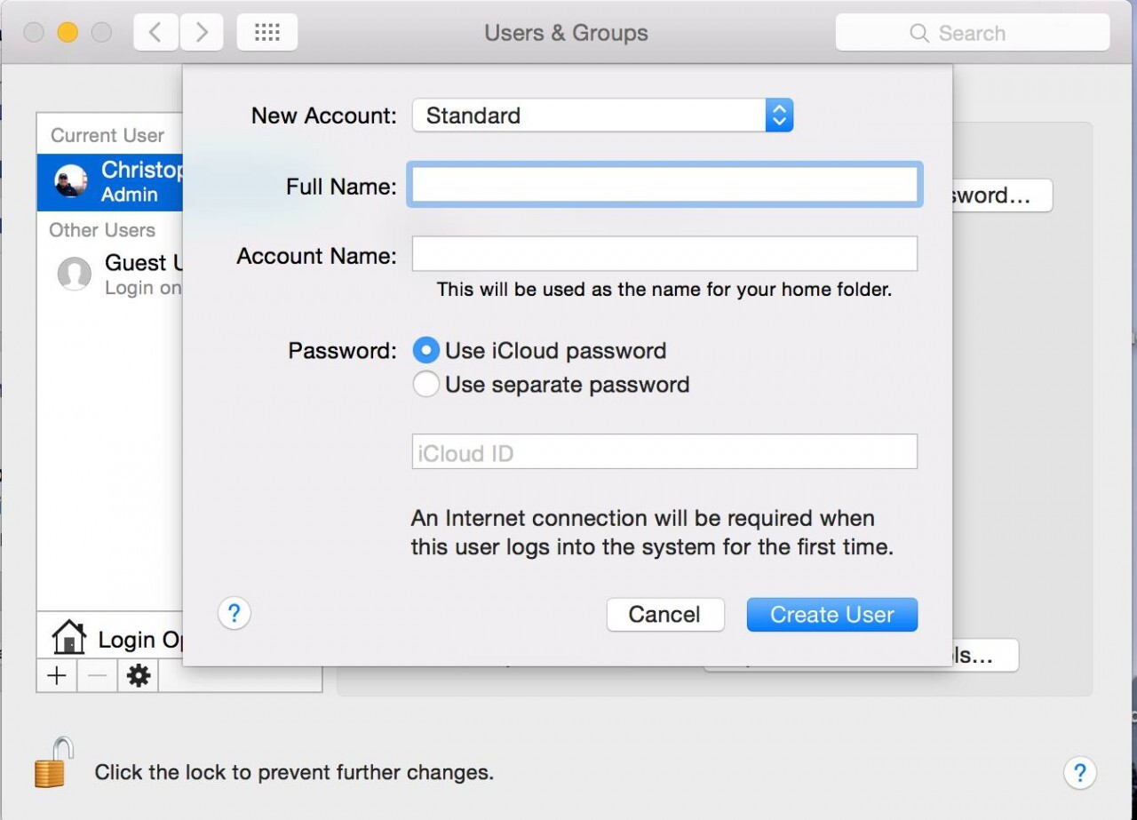 New Yosemite users & iCloud